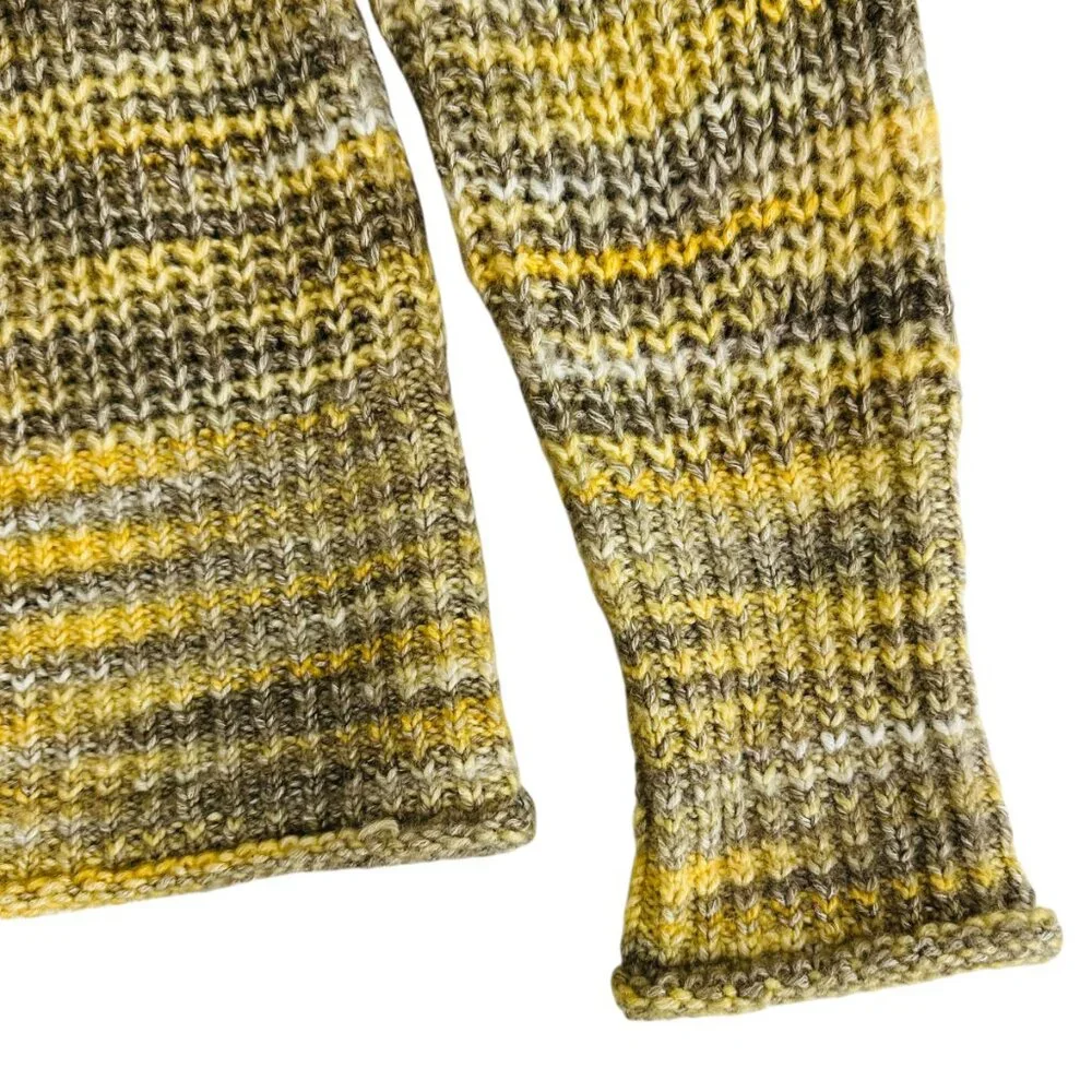 NIC + ZOE Women's Size XS Party Mix Ribbed Chunky Knit Neutral Sweater NEW